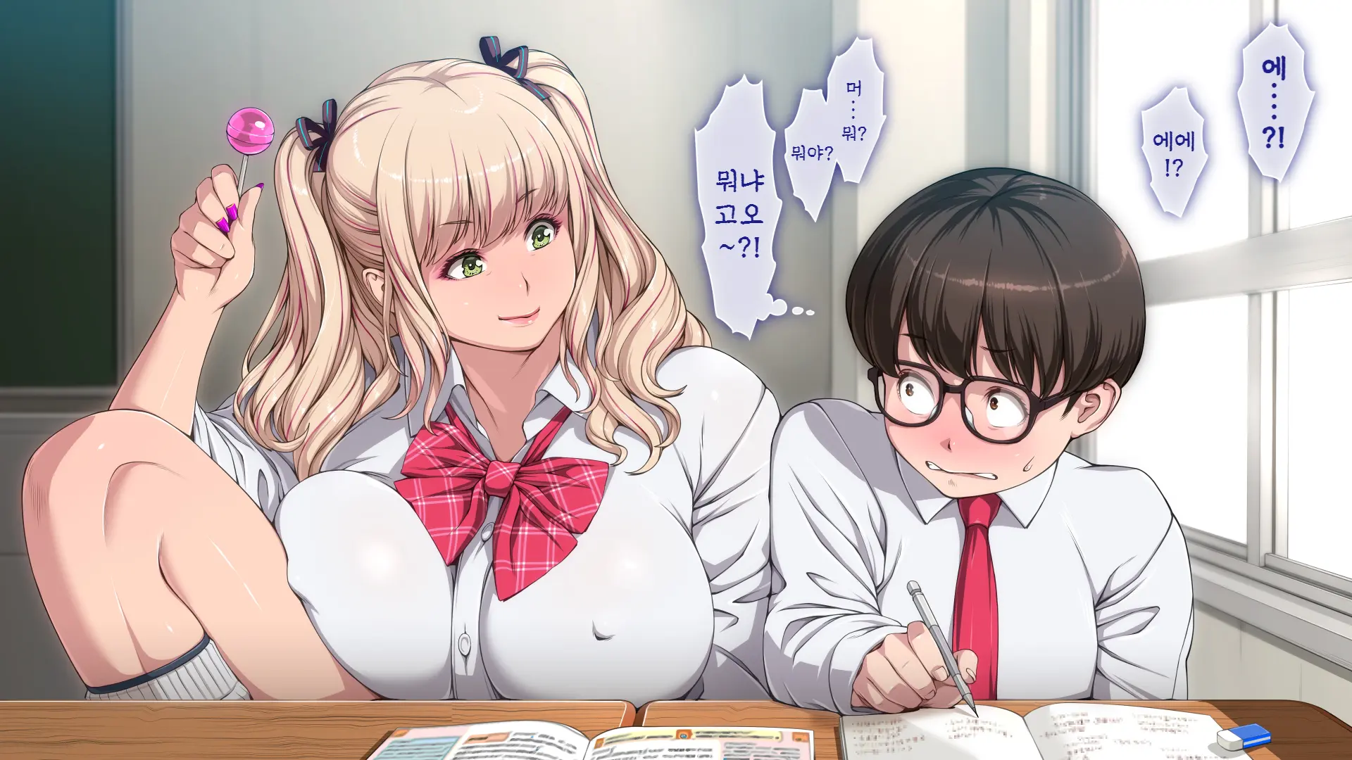 Manabiya Slut Yariman JK No H Na Gakuen Seikatsu Zenpen | 마나비야 거침없이 걸레 JK의 H스런 학교생활 전편